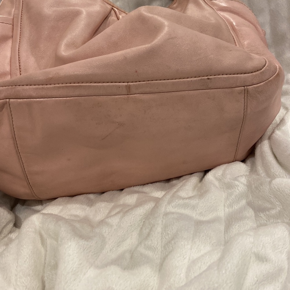 GUC Coach Metallic Pink Hobo Bag - Picture 5 of 9